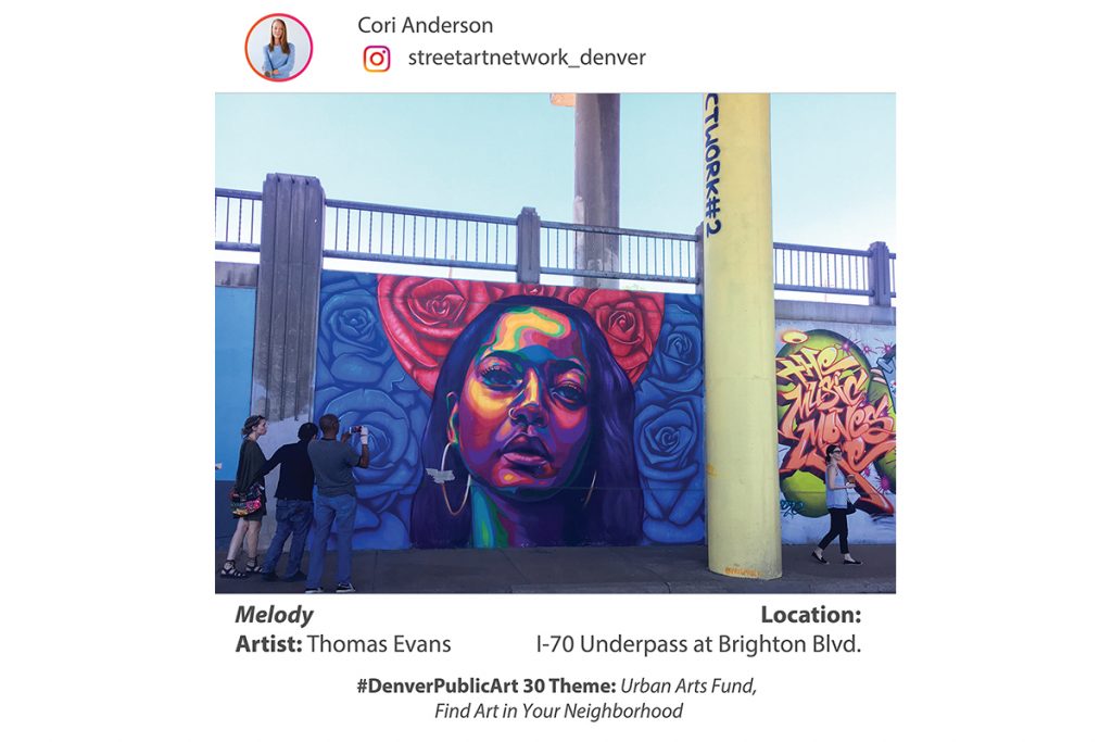 Cori Anderson Thomas Evans Mural