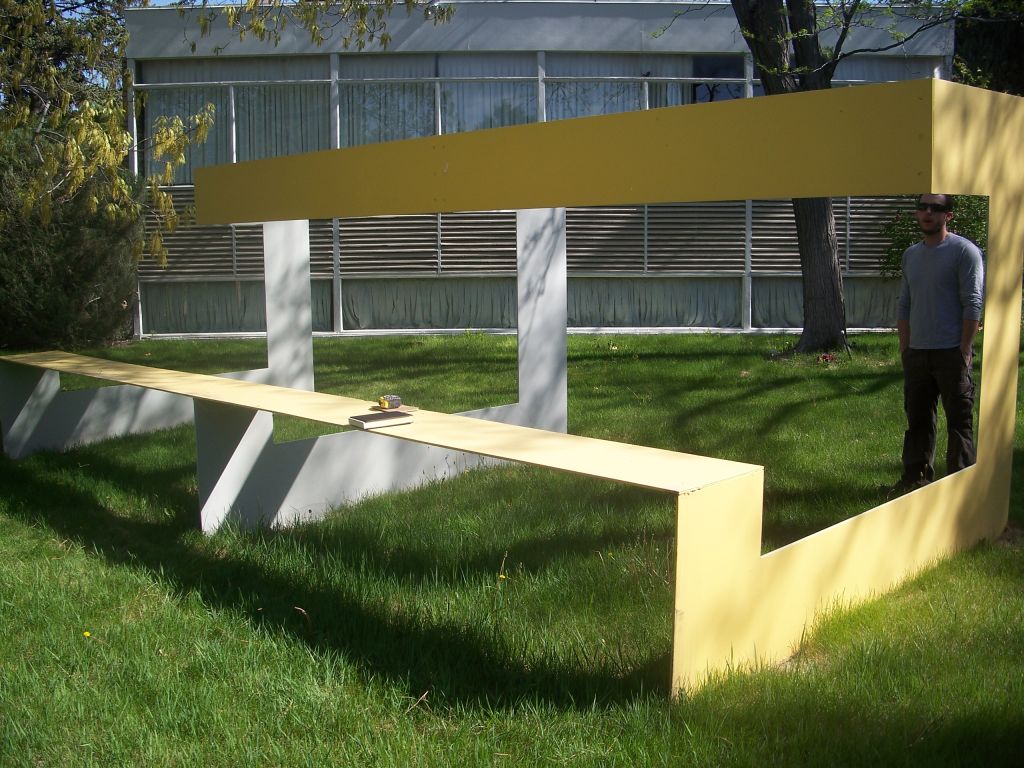 Go to the Untitled (yellow bench) page
